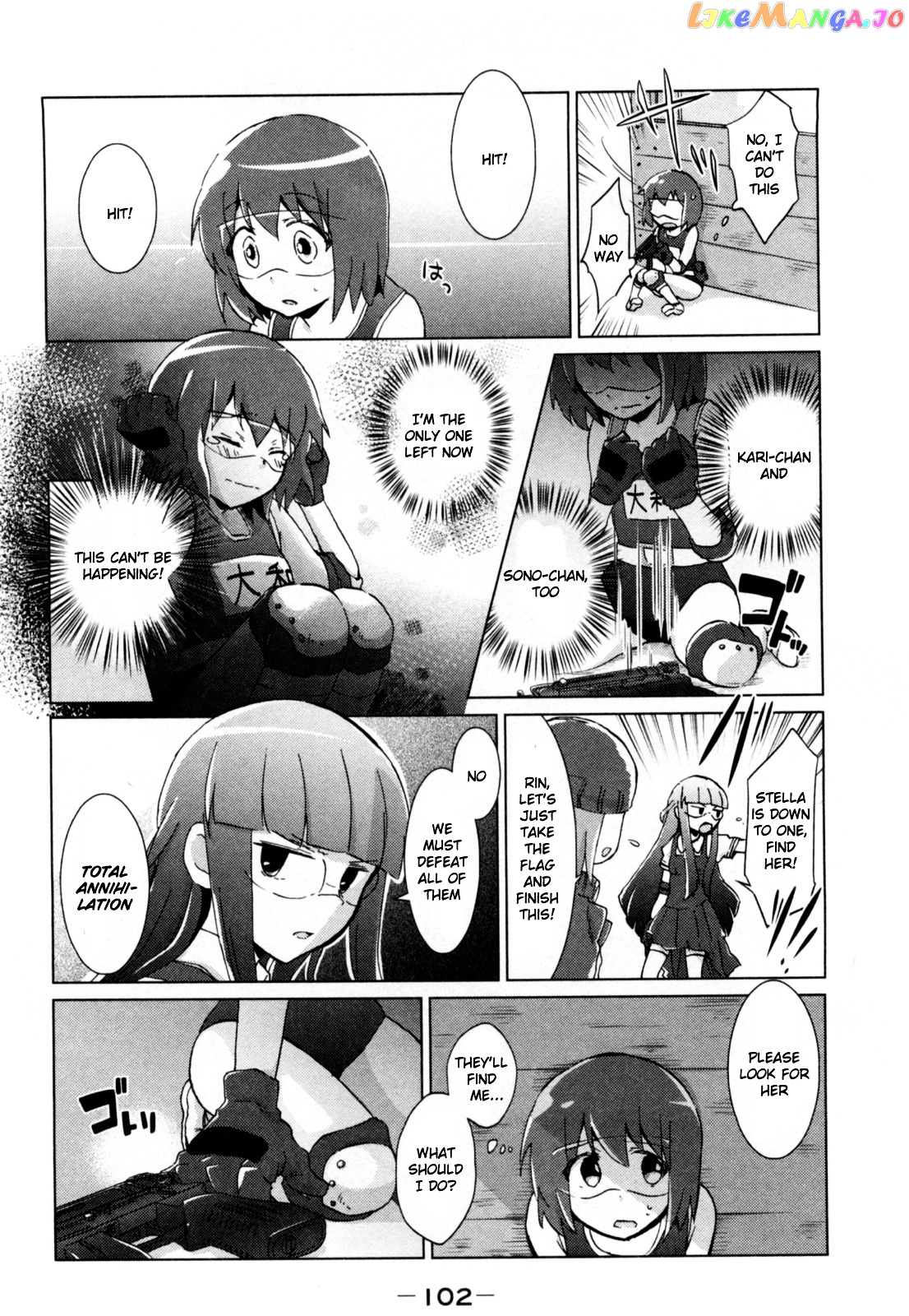 Tokurei Sochi Dantai Stella Jogakuin Koutouka C3 Bu chapter 12 - page 4