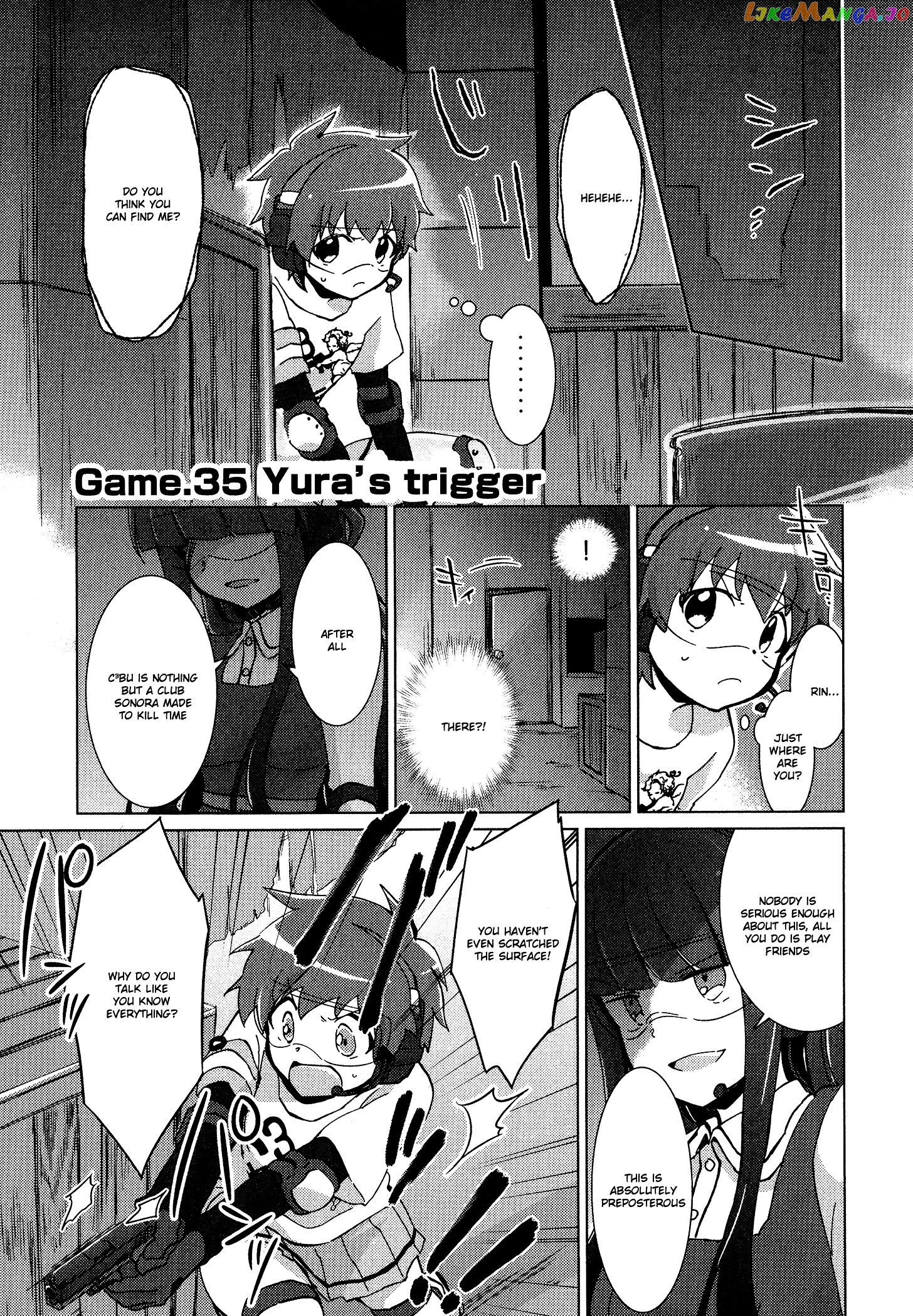 Tokurei Sochi Dantai Stella Jogakuin Koutouka C3 Bu chapter 35 - page 1