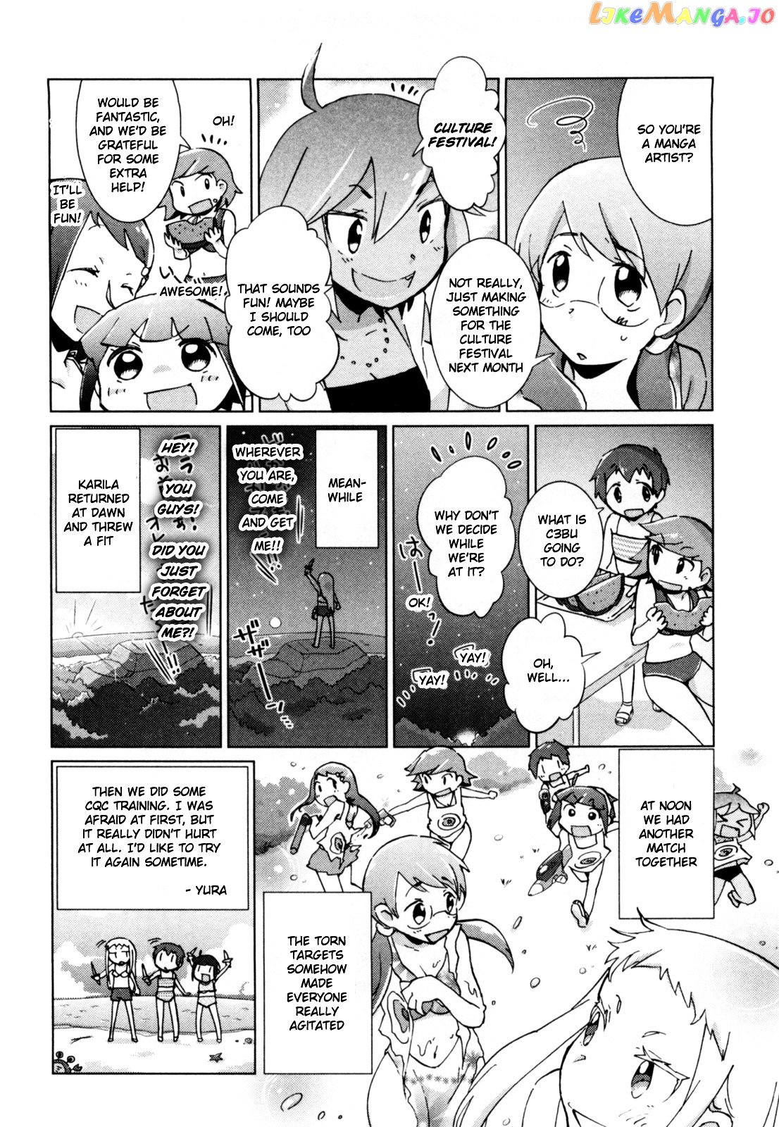 Tokurei Sochi Dantai Stella Jogakuin Koutouka C3 Bu chapter 14 - page 8