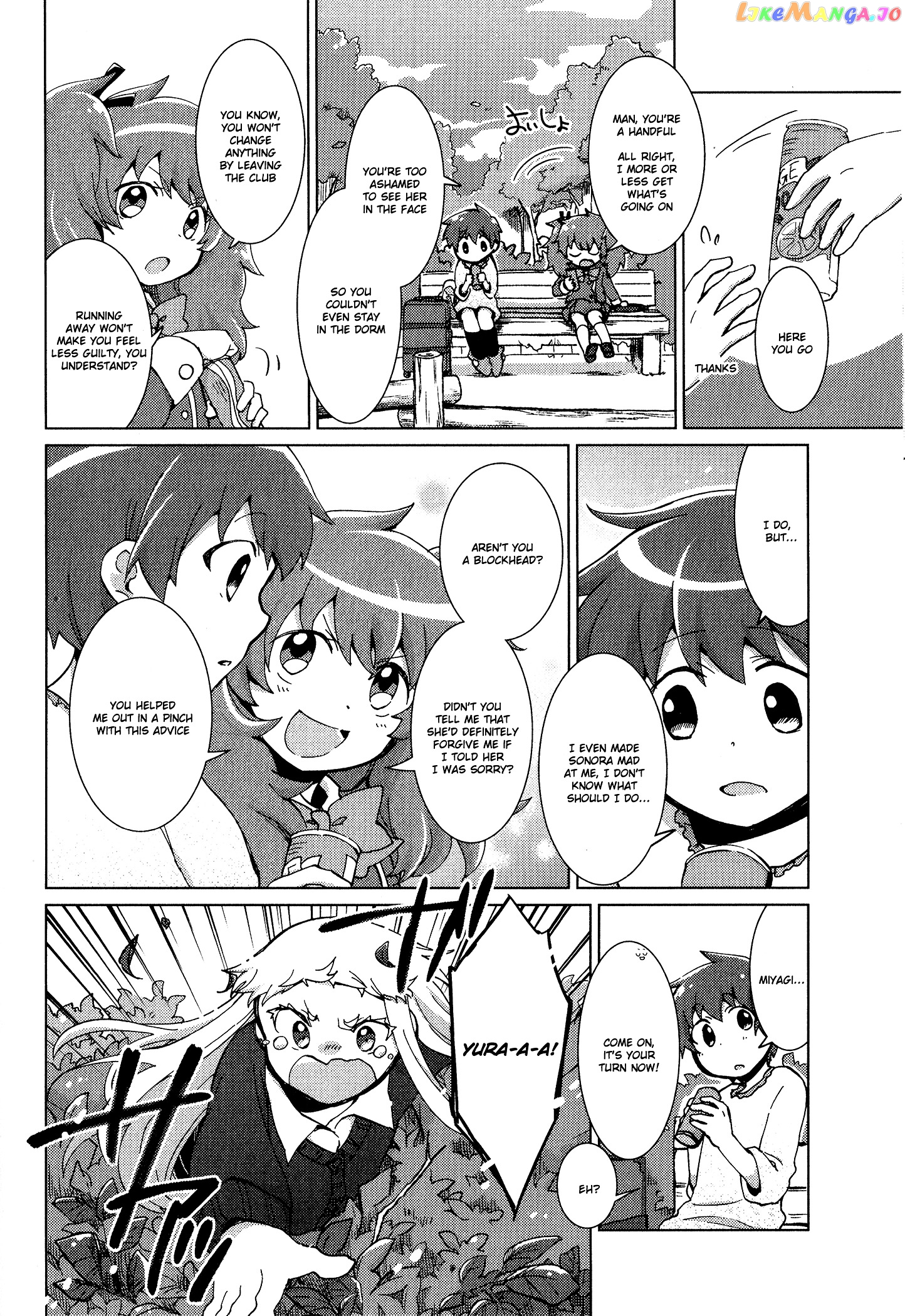 Tokurei Sochi Dantai Stella Jogakuin Koutouka C3 Bu chapter 37 - page 4