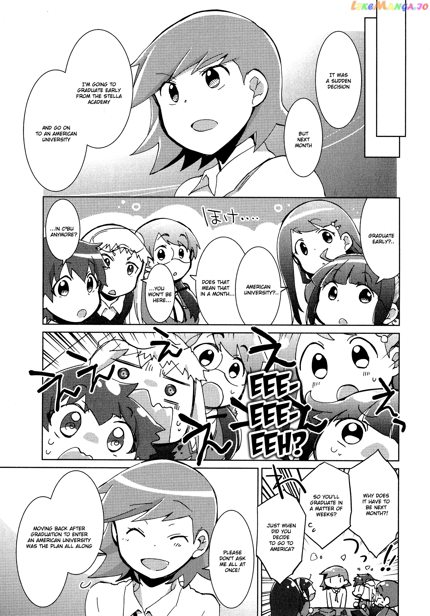 Tokurei Sochi Dantai Stella Jogakuin Koutouka C3 Bu chapter 38 - page 3