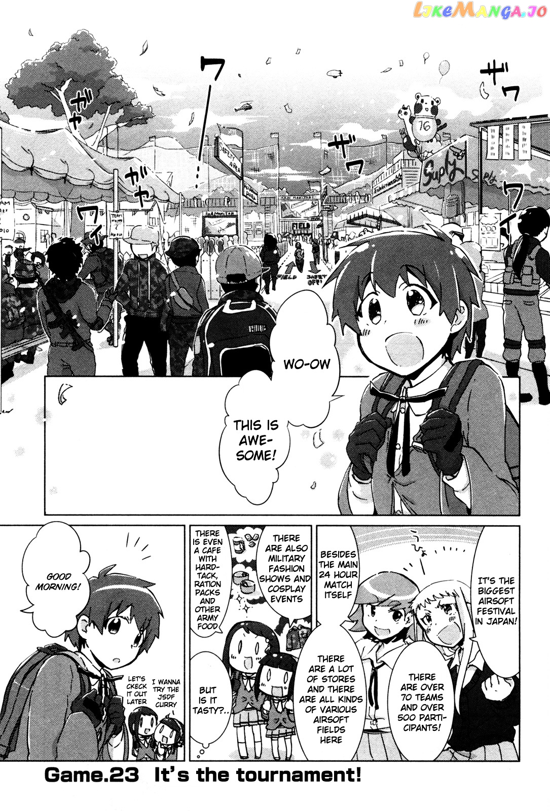 Tokurei Sochi Dantai Stella Jogakuin Koutouka C3 Bu chapter 23 - page 1