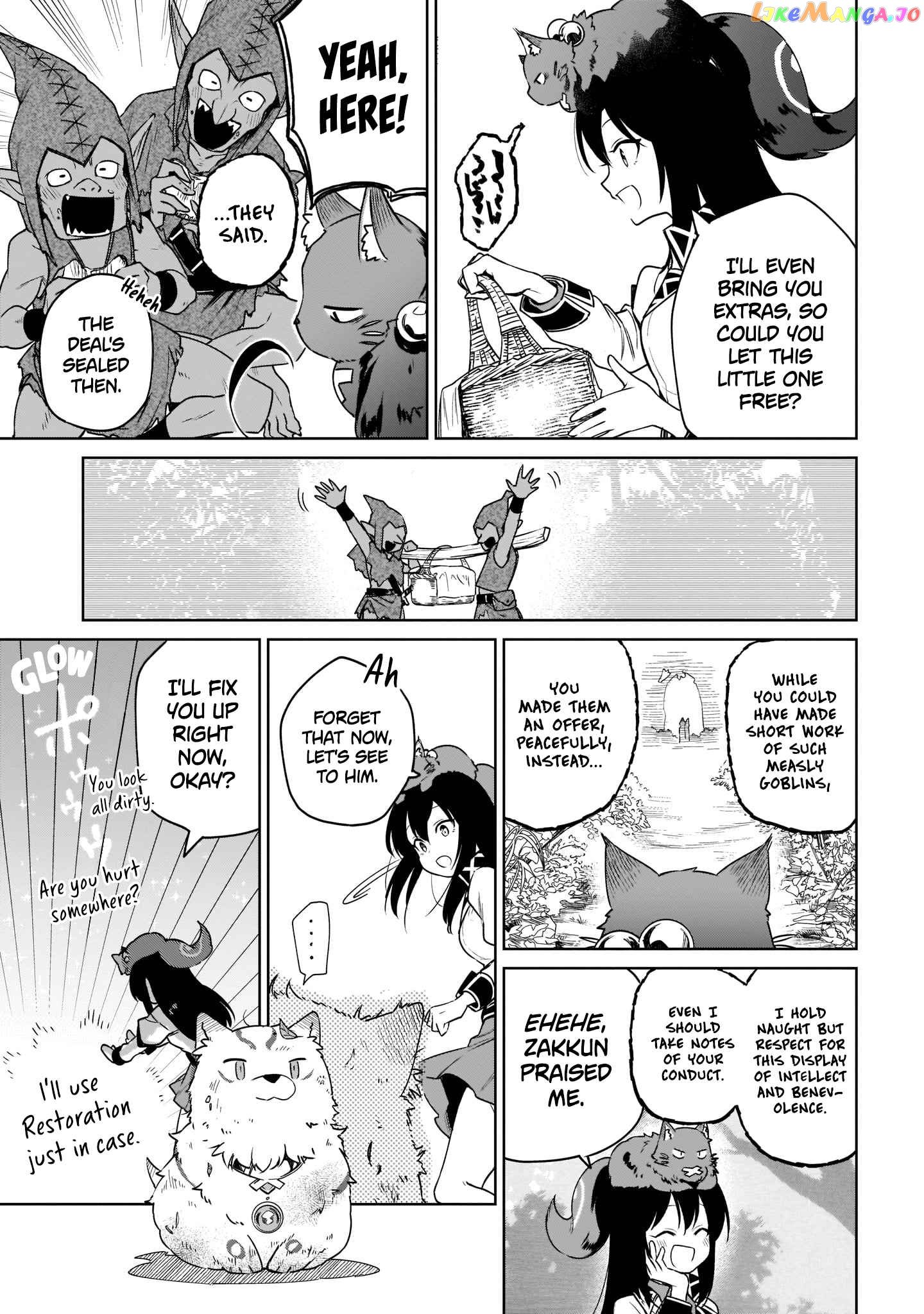 Saint? No, It's A Passing Demon! ~Absolutely Invincible Saint Travels With Mofumofu~ chapter 9 - page 22