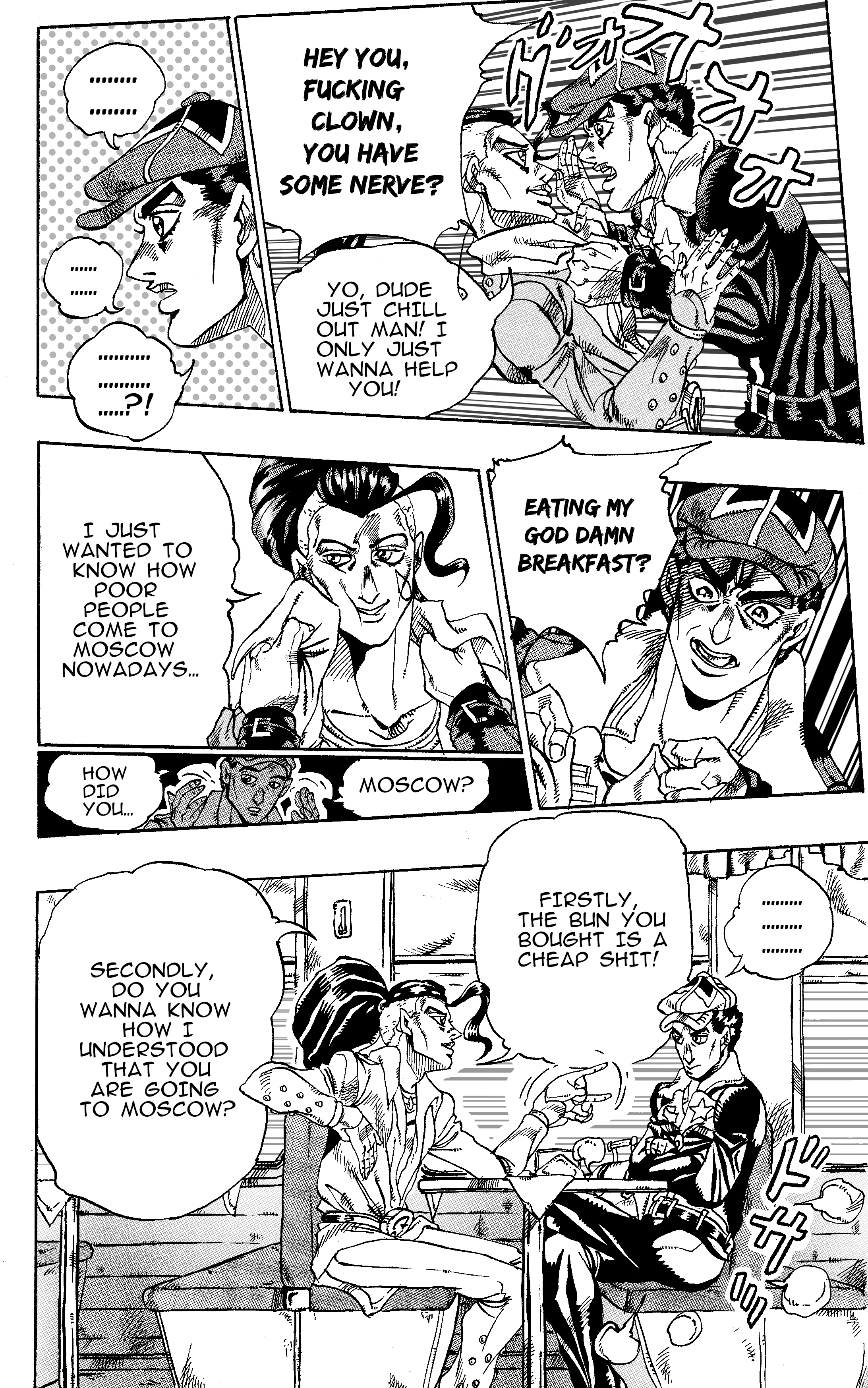 Jojo's Bizarre Adventure: Moscow Calling (Doujinshi) chapter 6 - page 8