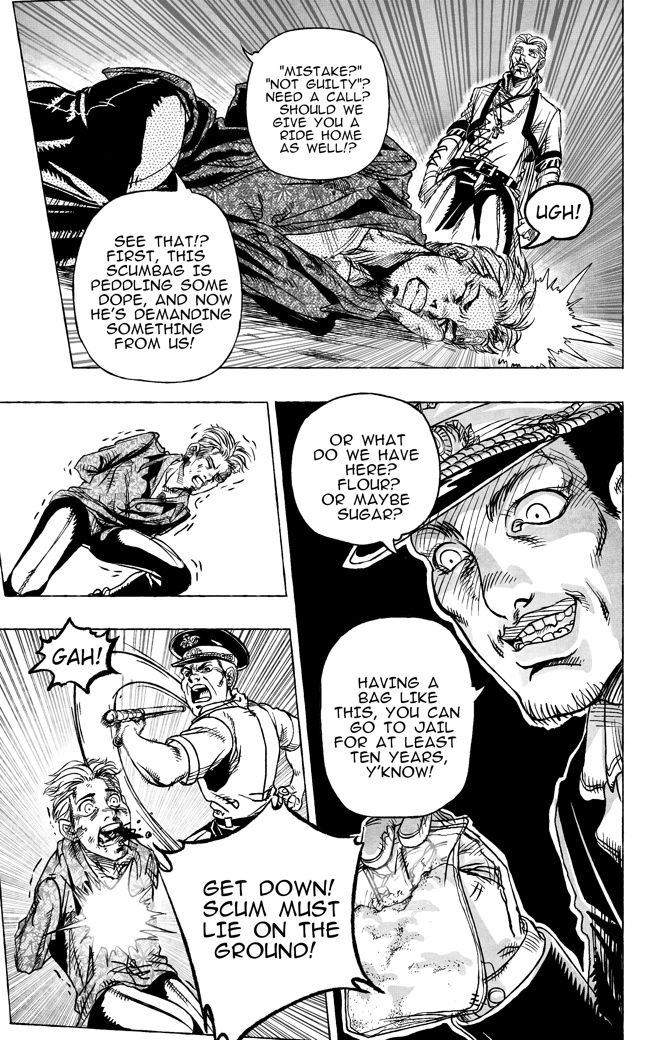 Jojo's Bizarre Adventure: Moscow Calling (Doujinshi) chapter 10 - page 4