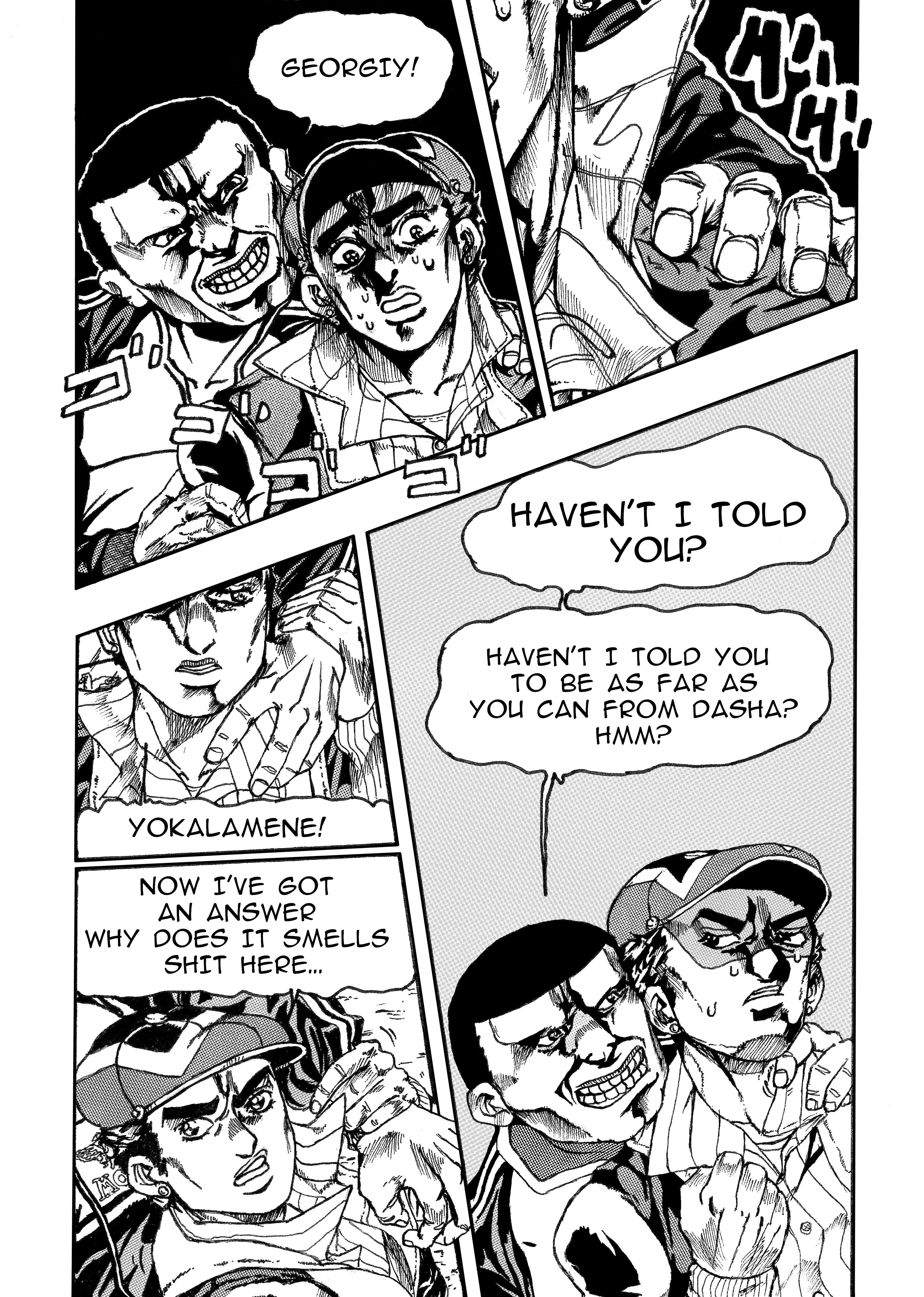 Jojo's Bizarre Adventure: Moscow Calling (Doujinshi) chapter 2 - page 9