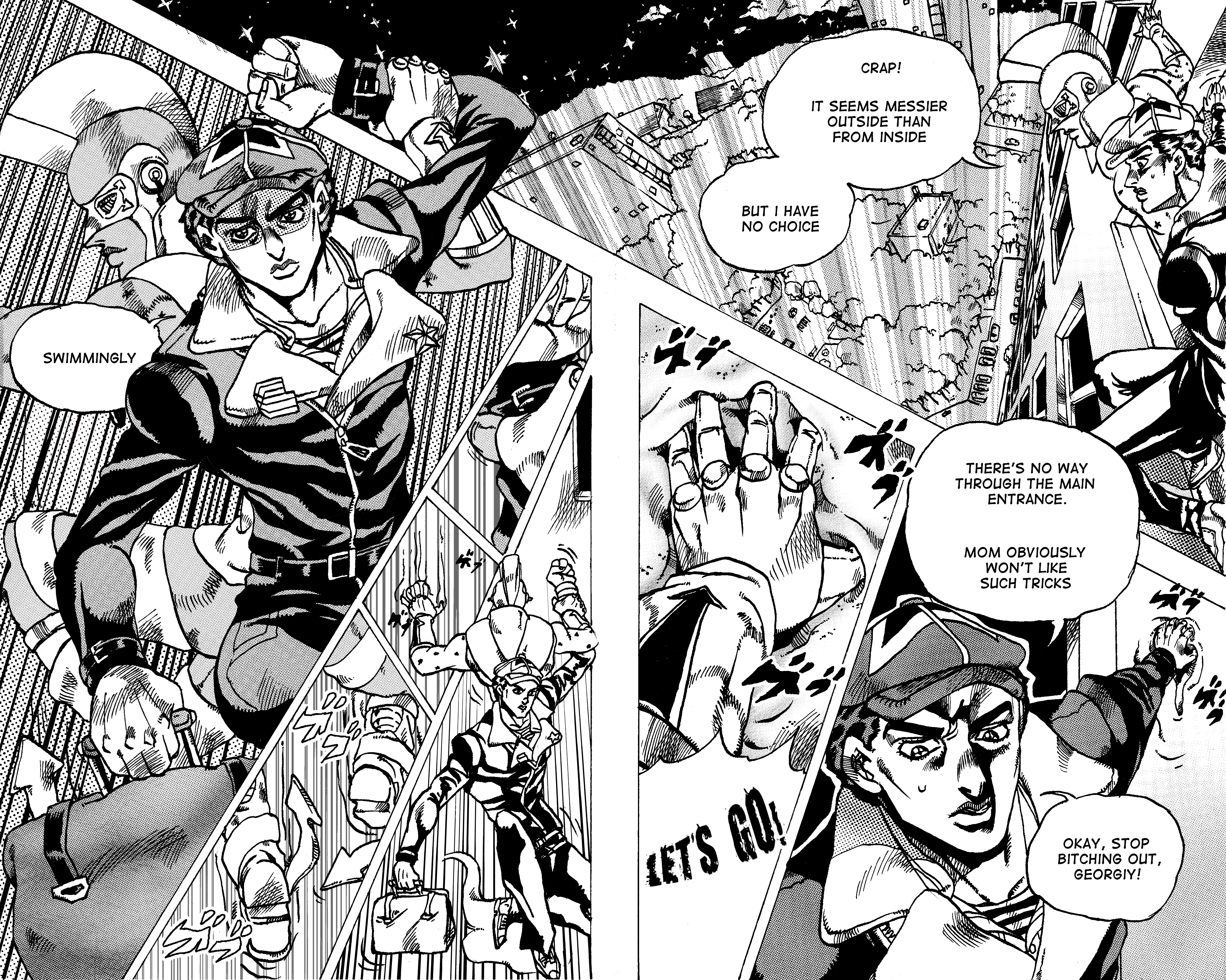 Jojo's Bizarre Adventure: Moscow Calling (Doujinshi) chapter 4 - page 33