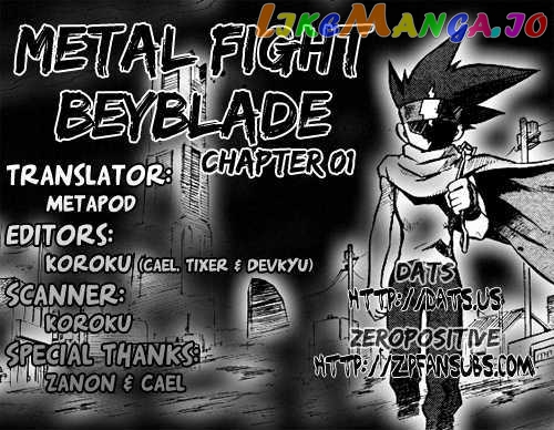 Metal Fight Beyblade chapter 1 - page 37