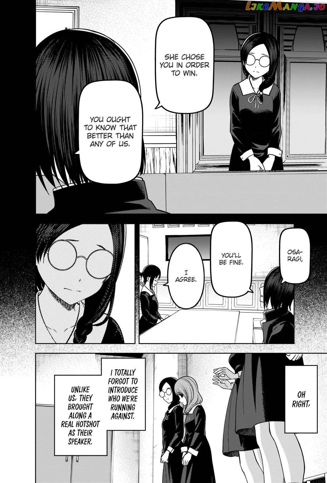 Kaguya-sama wa Kokurasetai - Tensai-tachi no Renai Zunousen chapter 275 - page 4