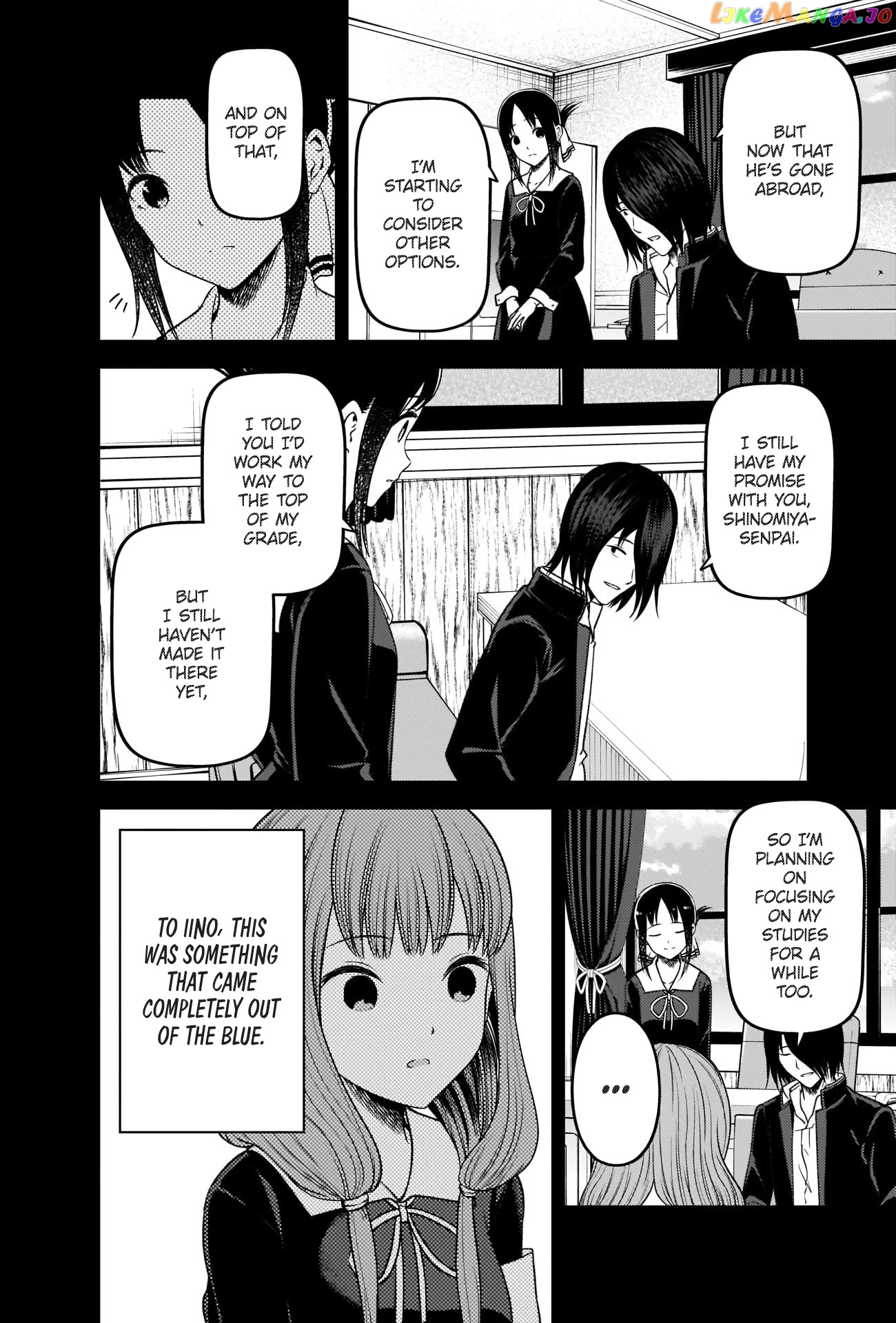 Kaguya-sama wa Kokurasetai - Tensai-tachi no Renai Zunousen Chapter 277 - page 6