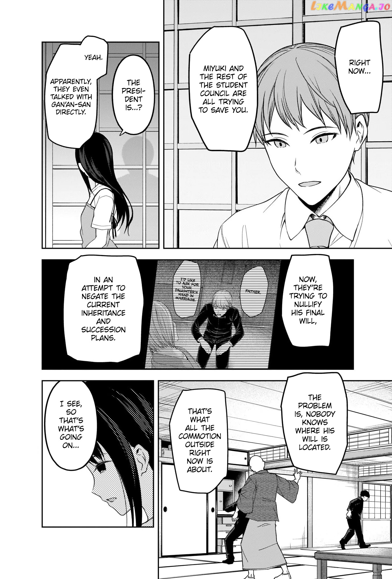 Kaguya-sama wa Kokurasetai - Tensai-tachi no Renai Zunousen Chapter 256 - page 5