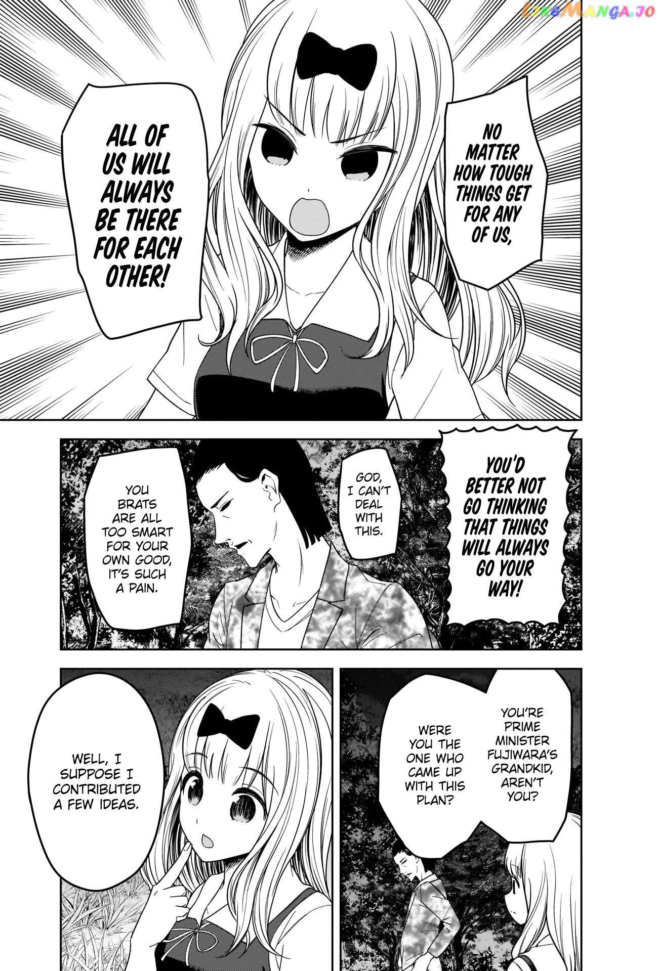 Kaguya-sama wa Kokurasetai - Tensai-tachi no Renai Zunousen Chapter 260 - page 3