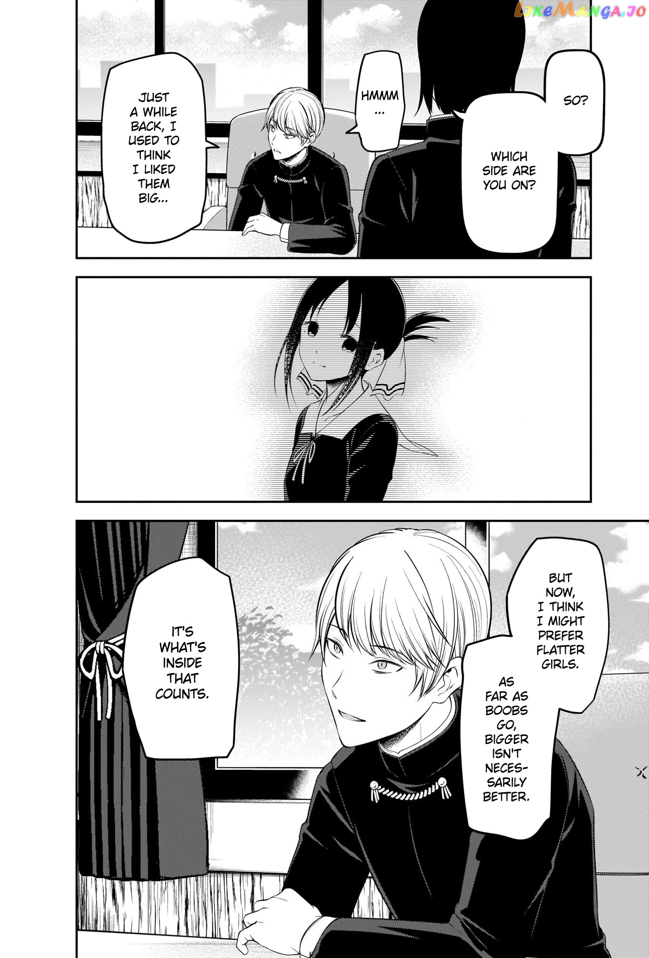 Kaguya-sama wa Kokurasetai - Tensai-tachi no Renai Zunousen Chapter 215 - page 4