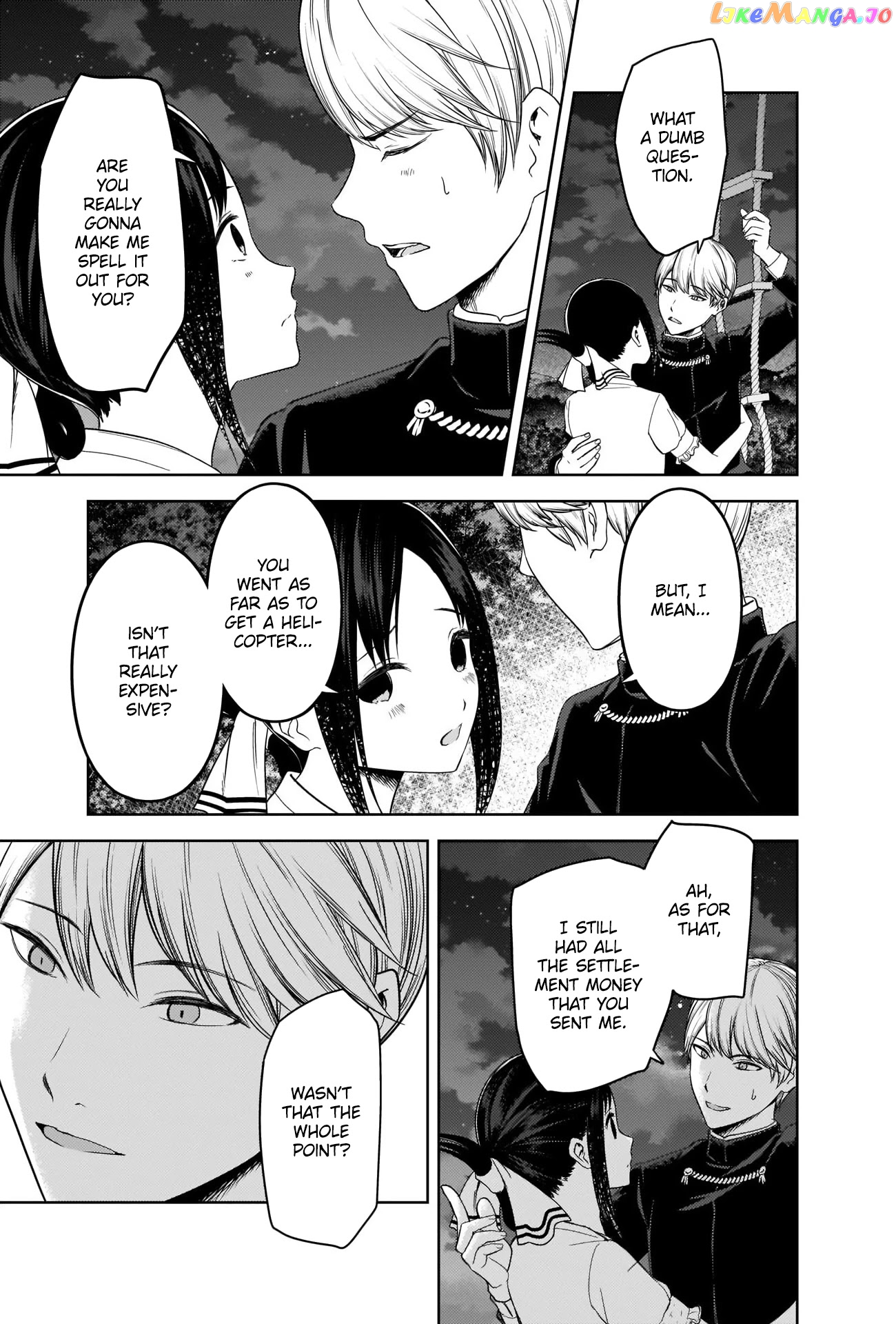 Kaguya-sama wa Kokurasetai - Tensai-tachi no Renai Zunousen Chapter 261 - page 3