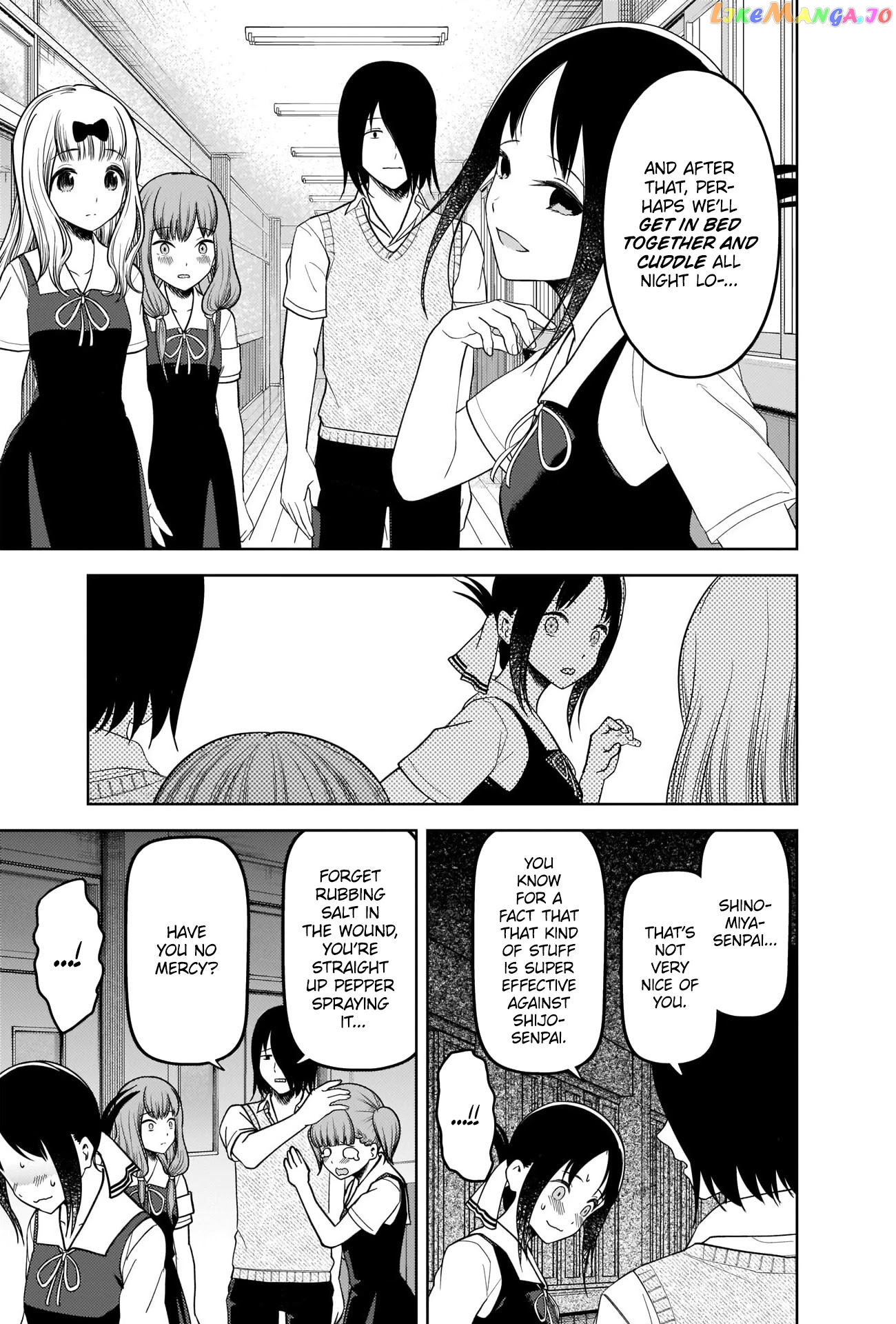 Kaguya-sama wa Kokurasetai - Tensai-tachi no Renai Zunousen Chapter 263 - page 17