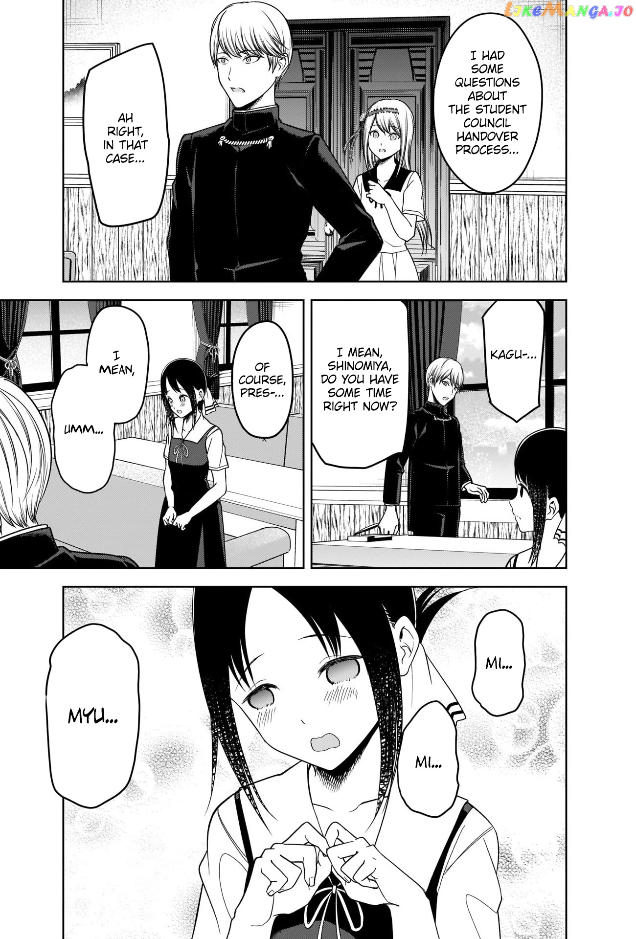 Kaguya-sama wa Kokurasetai - Tensai-tachi no Renai Zunousen Chapter 264 - page 13