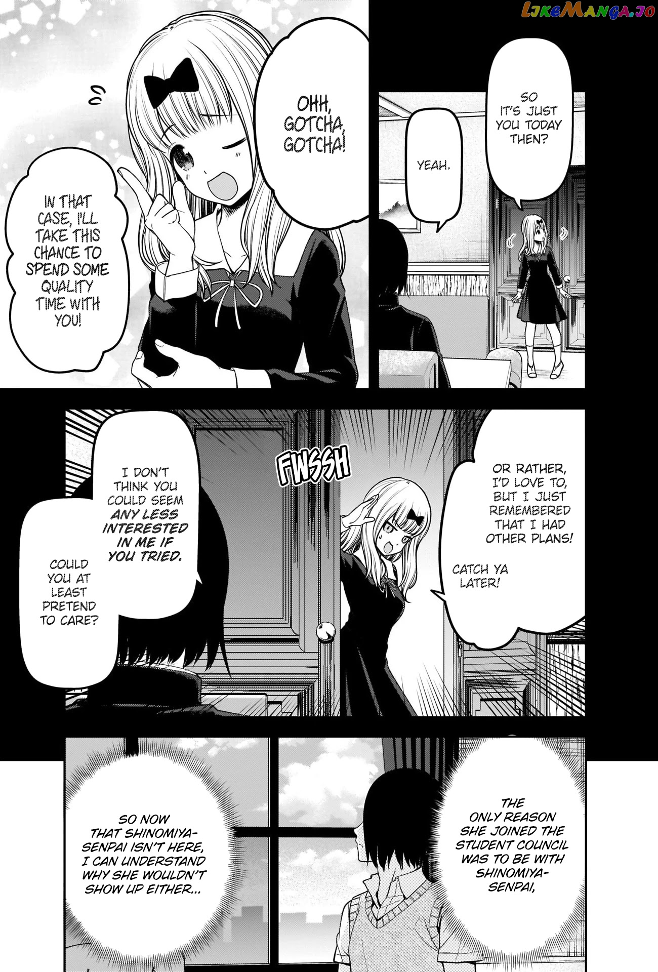 Kaguya-sama wa Kokurasetai - Tensai-tachi no Renai Zunousen Chapter 244 - page 3