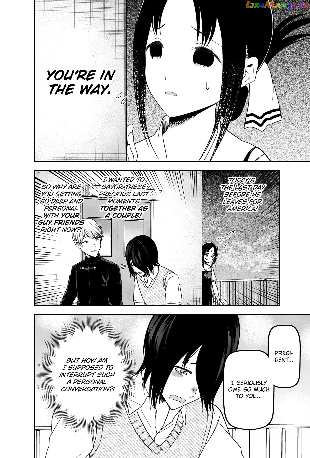 Kaguya-sama wa Kokurasetai - Tensai-tachi no Renai Zunousen Chapter 265 - page 4