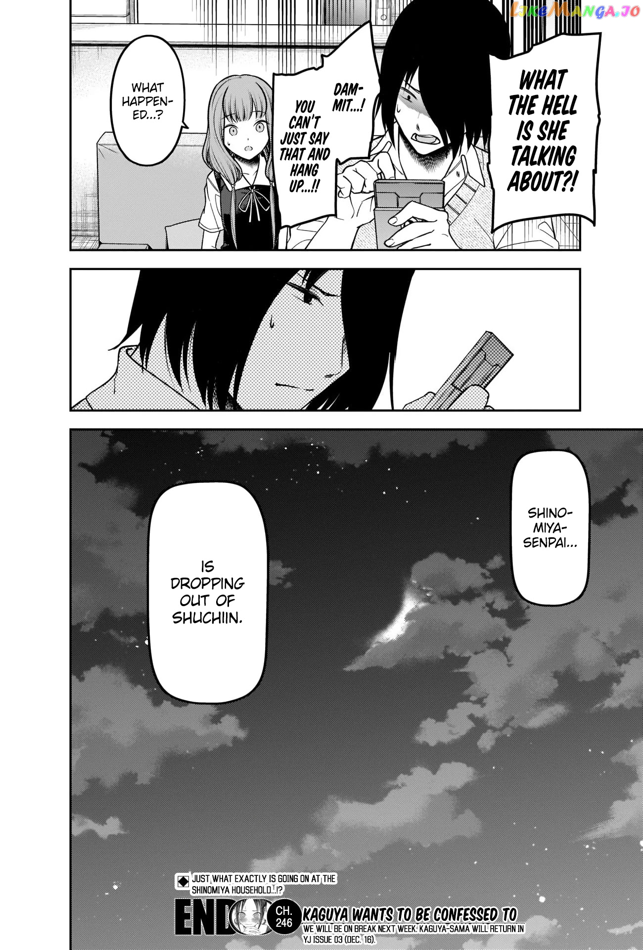 Kaguya-sama wa Kokurasetai - Tensai-tachi no Renai Zunousen Chapter 246 - page 18