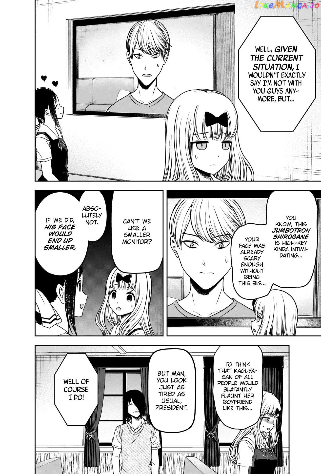 Kaguya-sama wa Kokurasetai - Tensai-tachi no Renai Zunousen Chapter 268 - page 4