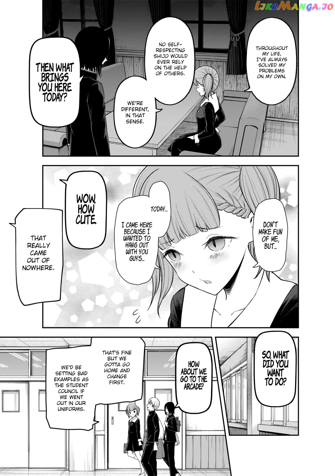 Kaguya-sama wa Kokurasetai - Tensai-tachi no Renai Zunousen Chapter 196 - page 3