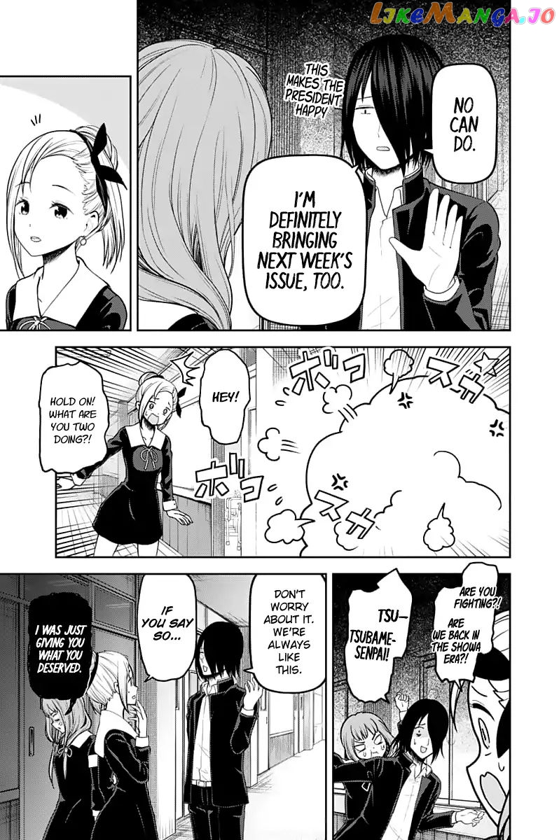 Kaguya-sama wa Kokurasetai - Tensai-tachi no Renai Zunousen Chapter 140 - page 9