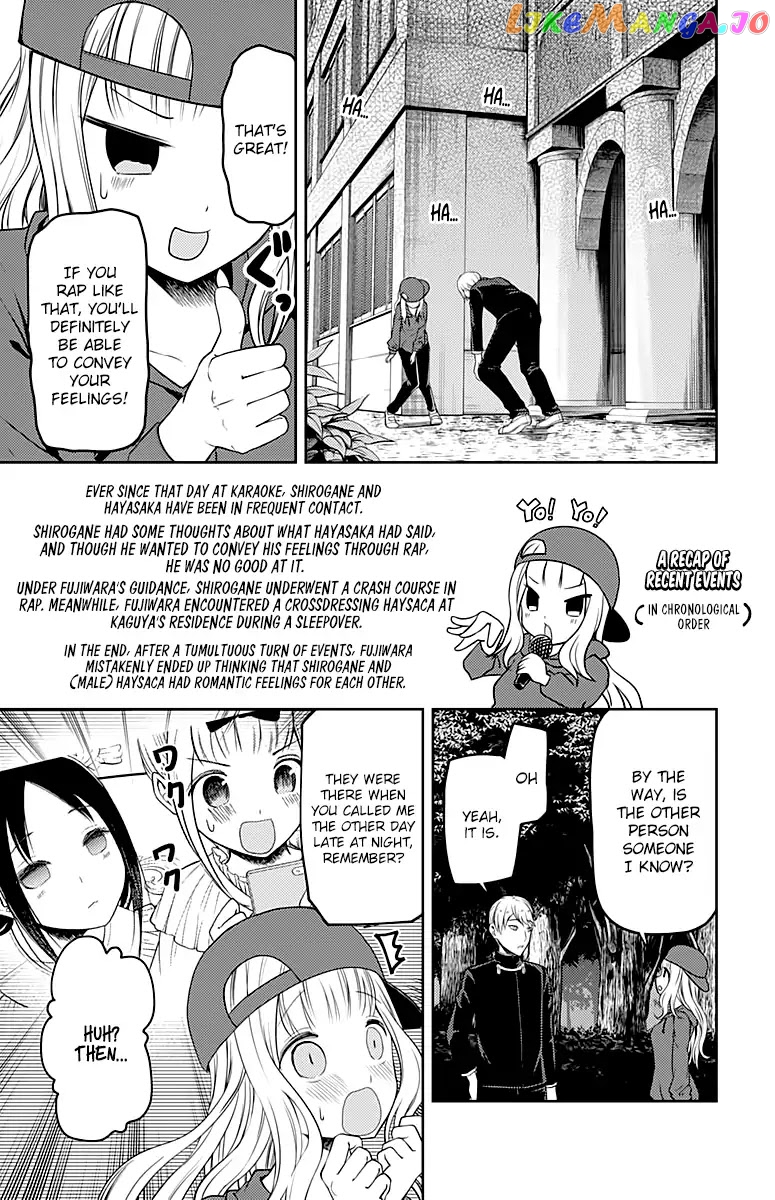 Kaguya-sama wa Kokurasetai - Tensai-tachi no Renai Zunousen Chapter 108 - page 4