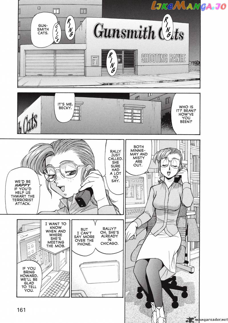 Gunsmith Cats Burst chapter 1 - page 162