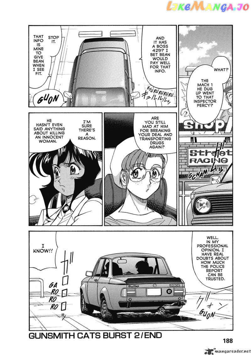 Gunsmith Cats Burst chapter 2 - page 189