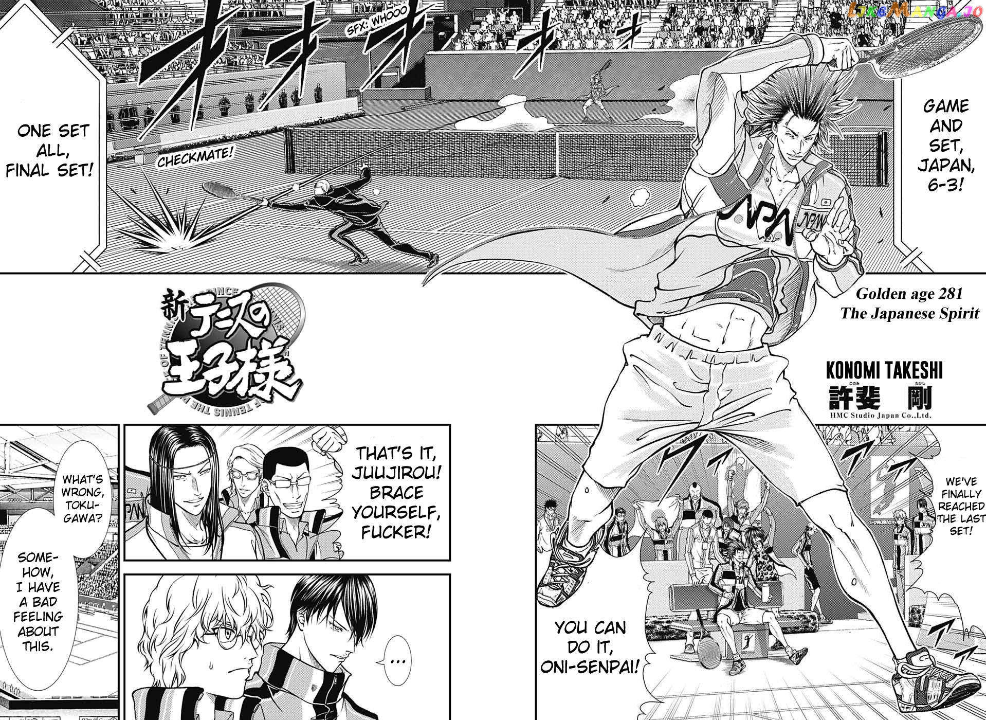 New Prince of Tennis chapter 281 - page 2