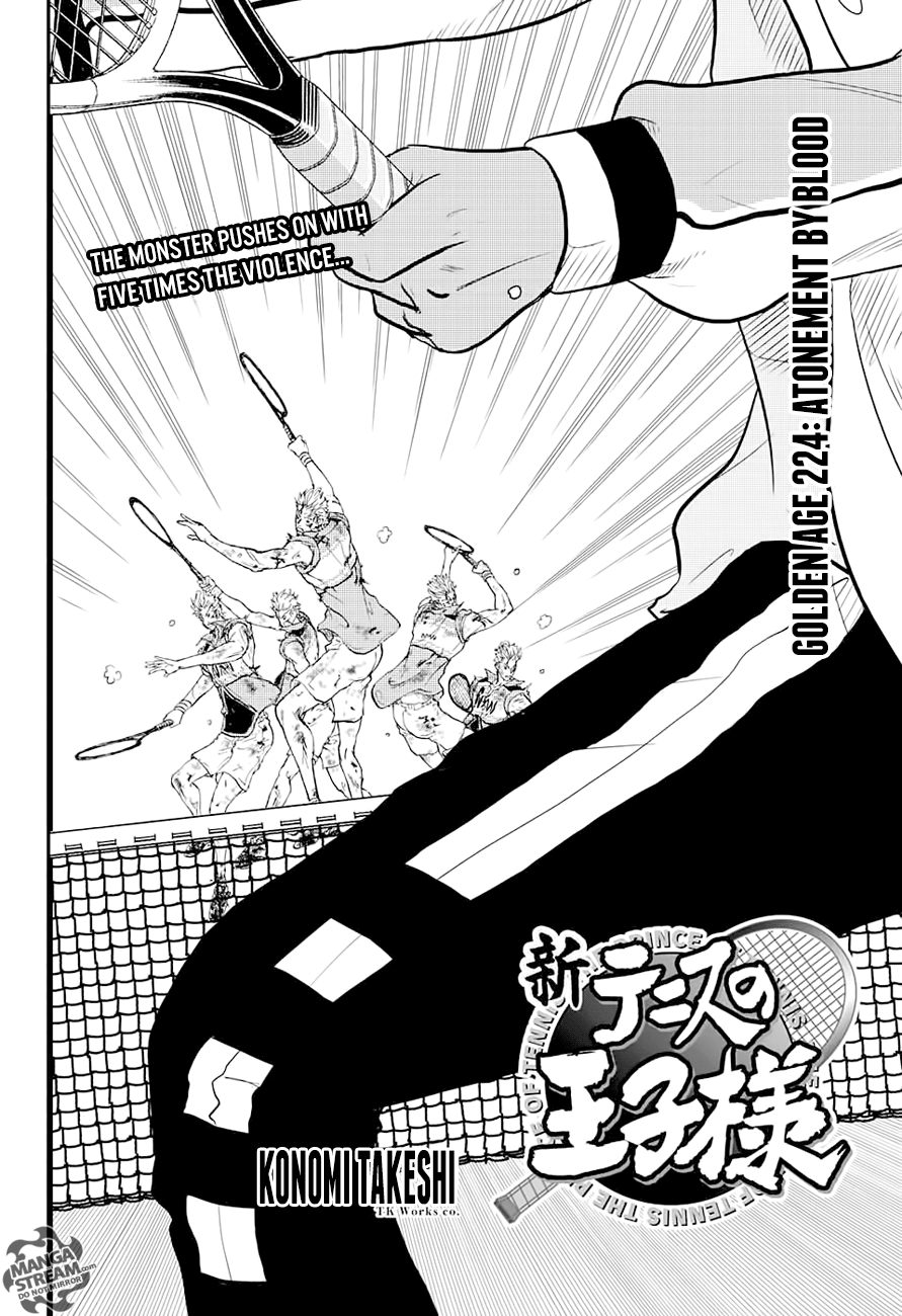 New Prince of Tennis chapter 224 - page 3