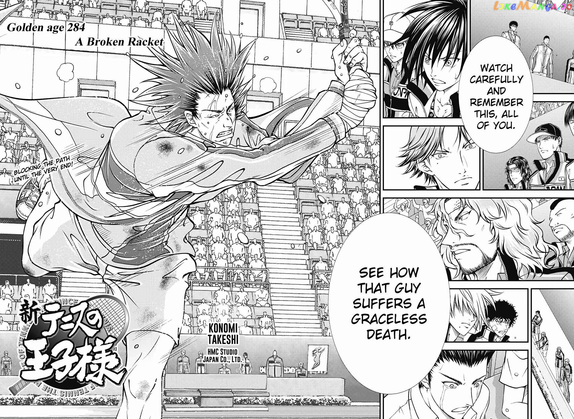 New Prince of Tennis chapter 284 - page 2
