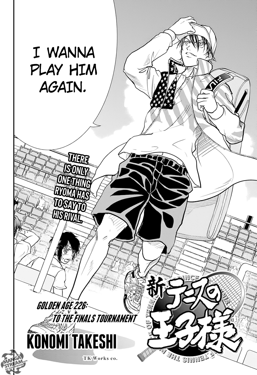 New Prince of Tennis chapter 226 - page 3