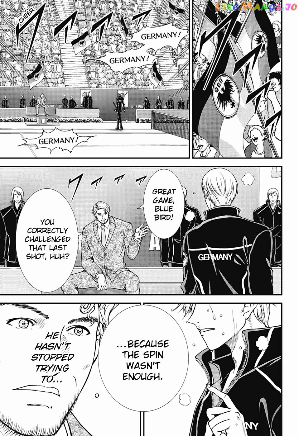 New Prince of Tennis chapter 286 - page 3