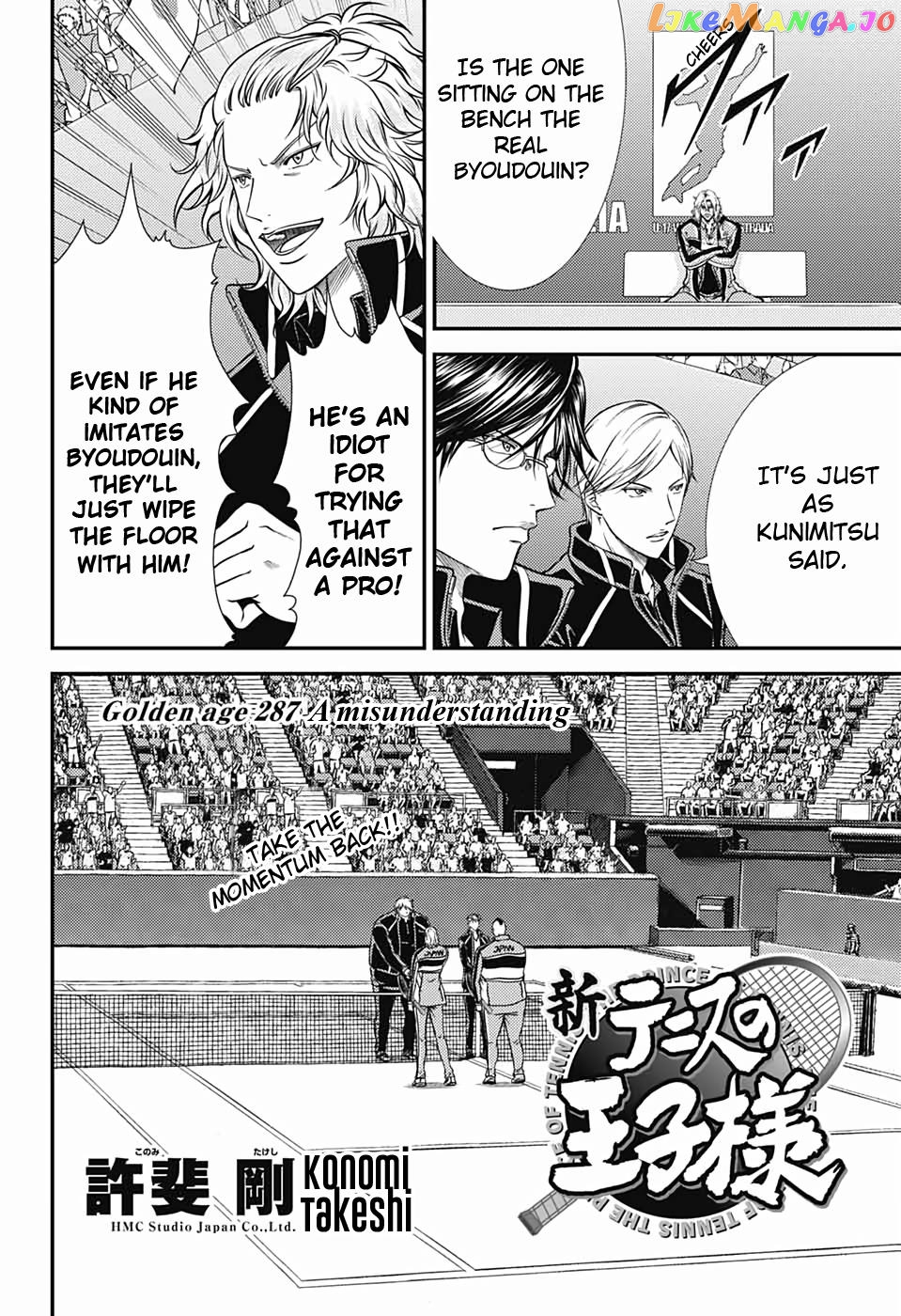 New Prince of Tennis chapter 287 - page 2