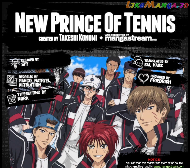 New Prince of Tennis chapter 175 - page 2