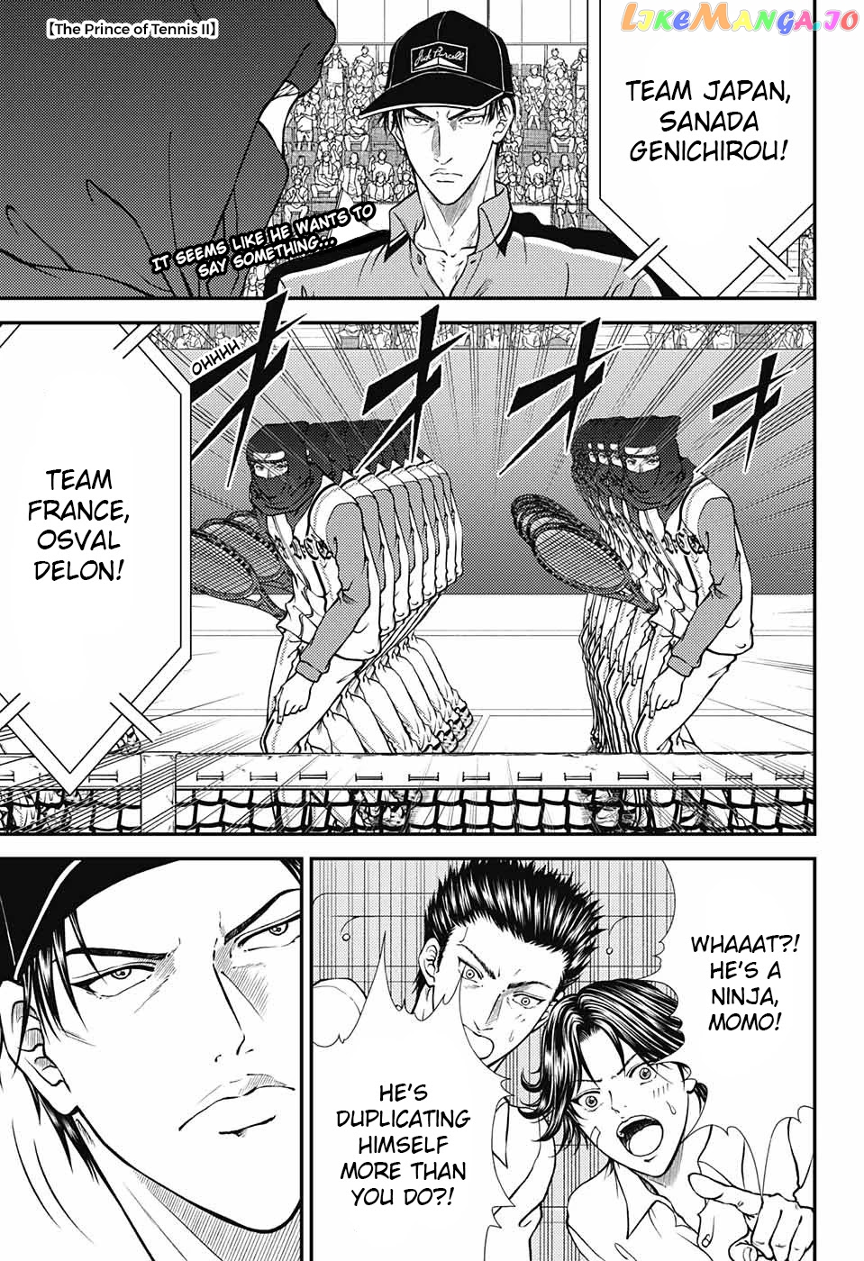 New Prince of Tennis chapter 262 - page 1
