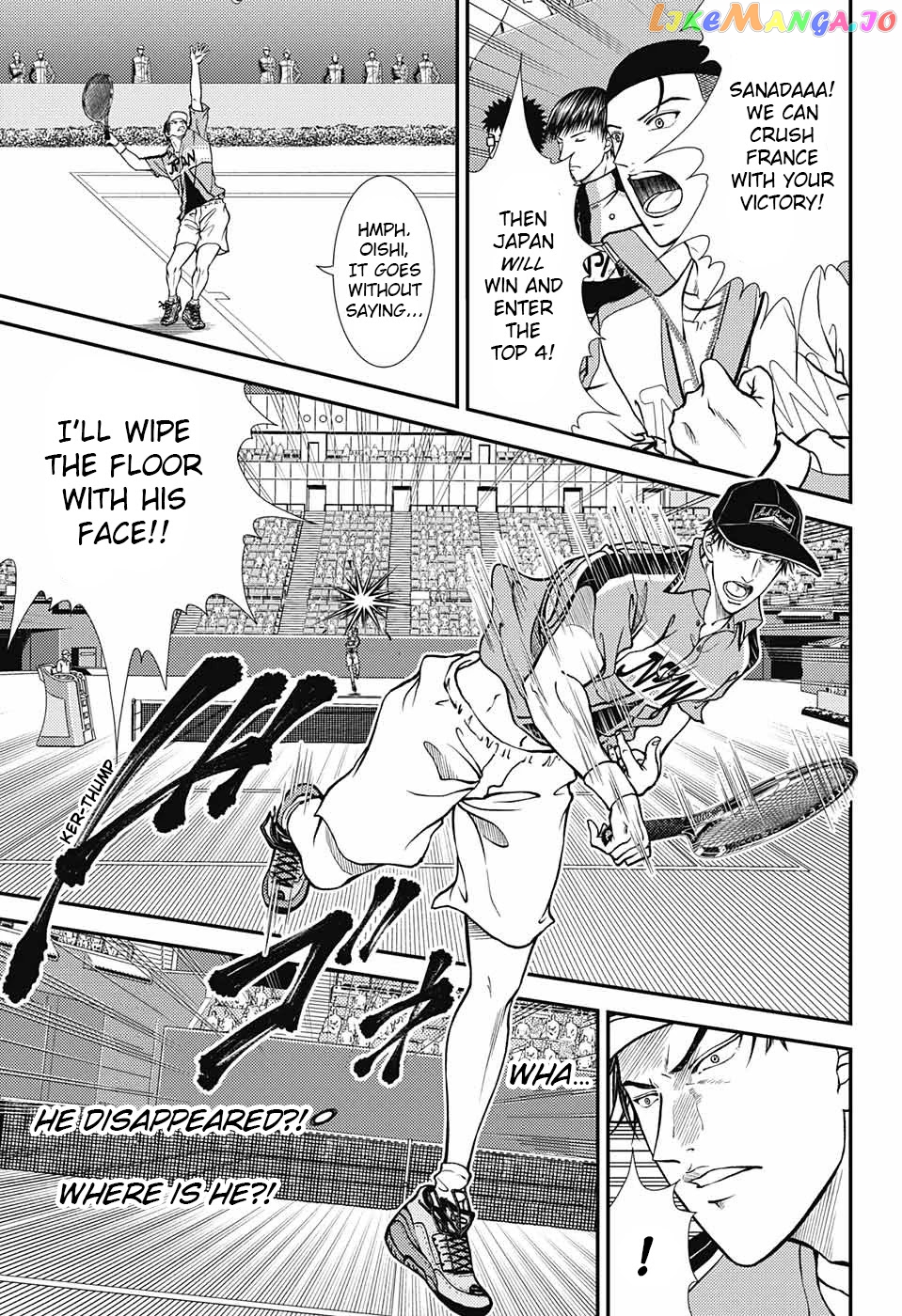 New Prince of Tennis chapter 262 - page 5