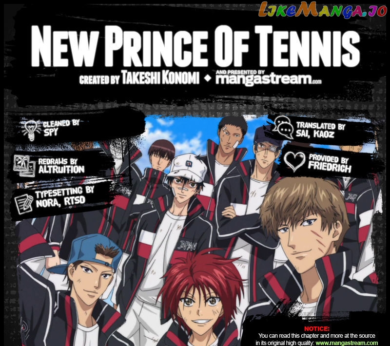 New Prince of Tennis chapter 176 - page 2