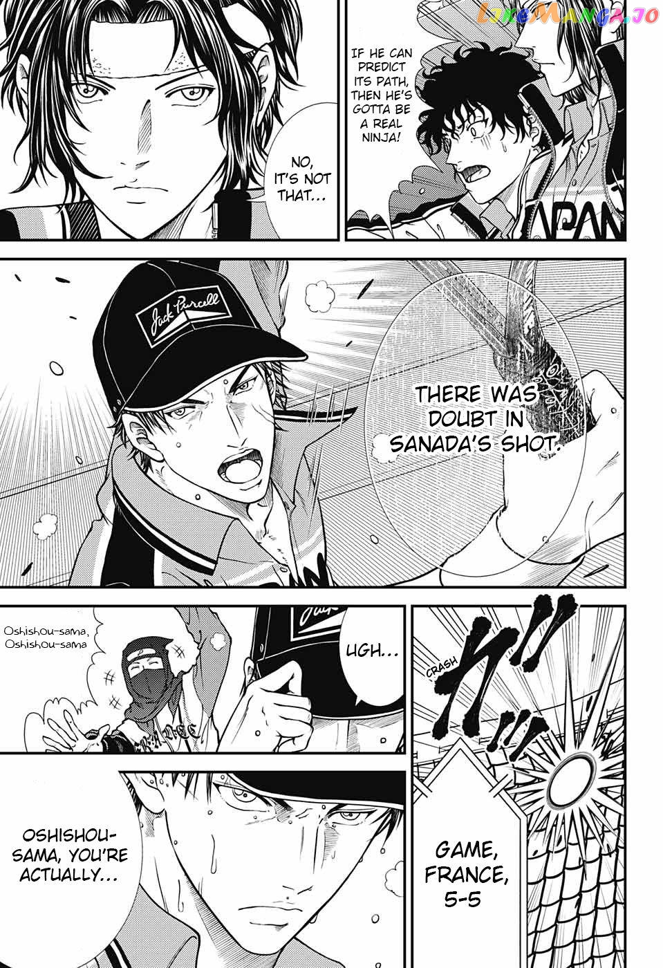 New Prince of Tennis chapter 264 - page 5