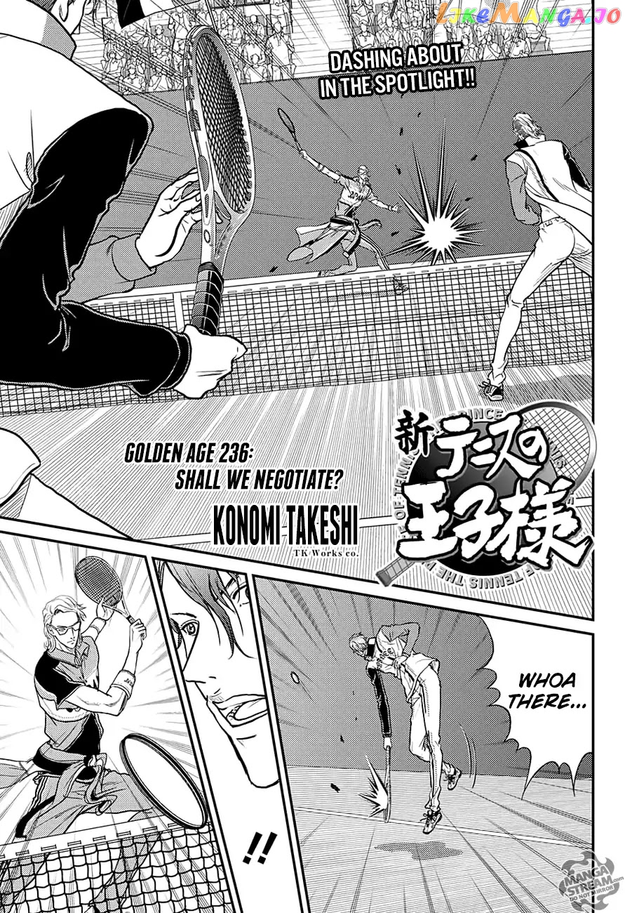 New Prince of Tennis chapter 236 - page 1