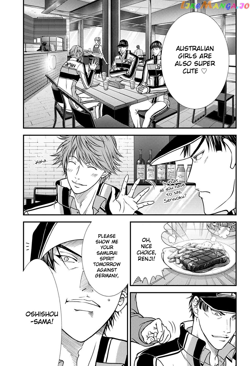 New Prince of Tennis chapter 268 - page 1
