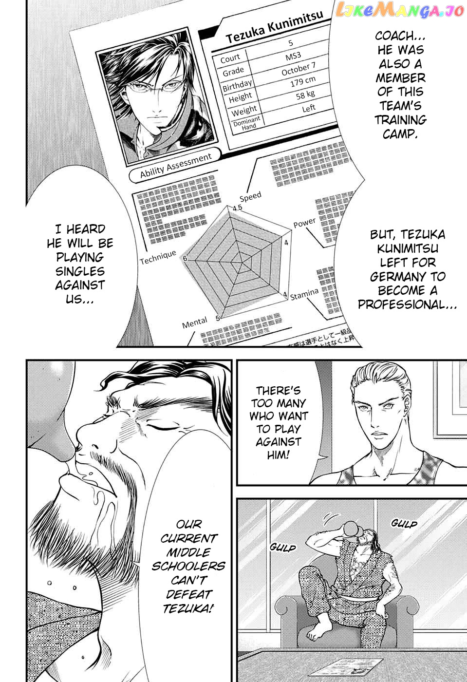 New Prince of Tennis chapter 270 - page 2