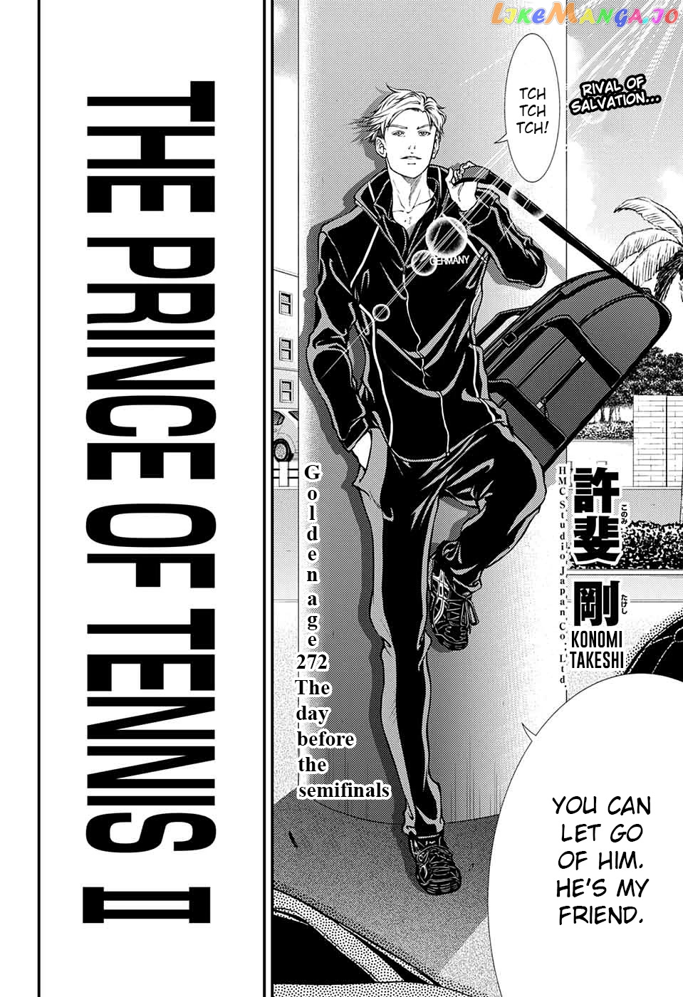 New Prince of Tennis chapter 272 - page 2