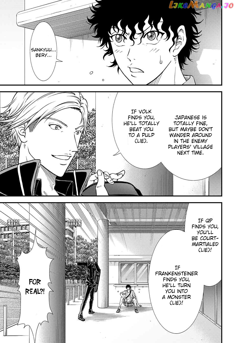 New Prince of Tennis chapter 272 - page 3