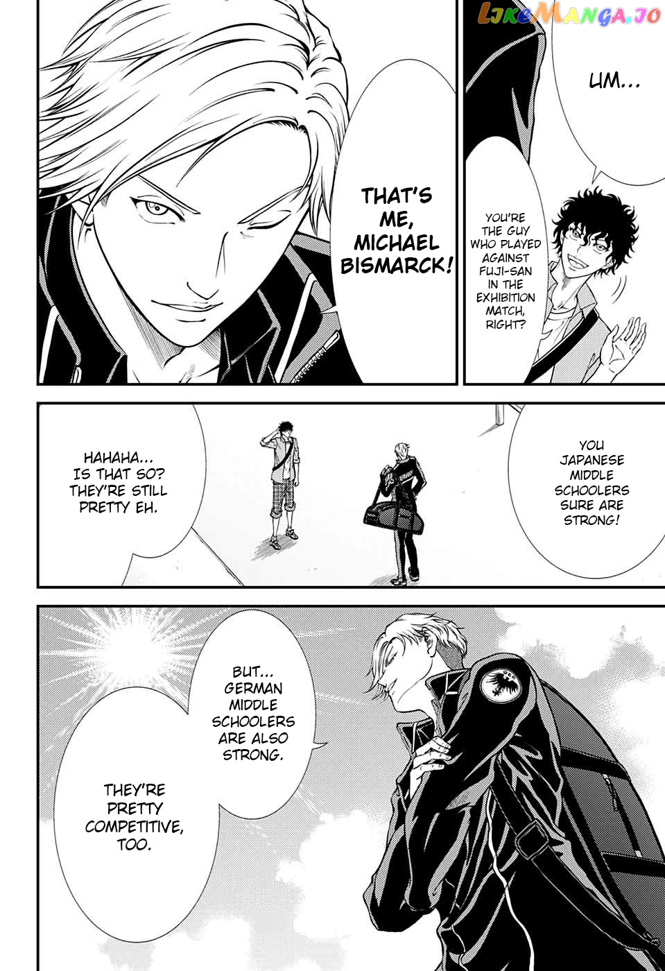 New Prince of Tennis chapter 272 - page 4