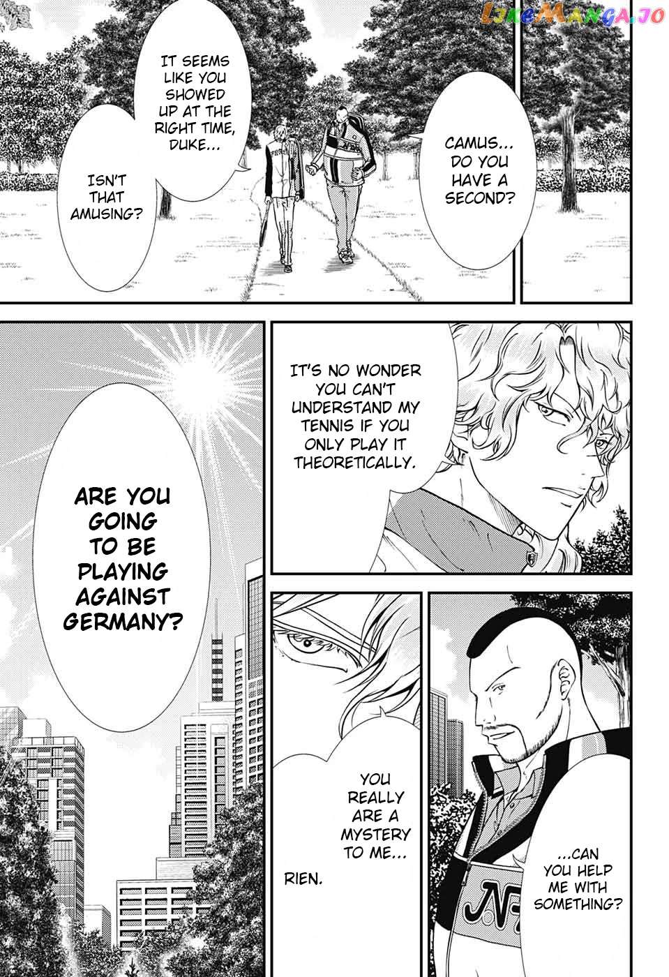 New Prince of Tennis chapter 272 - page 8