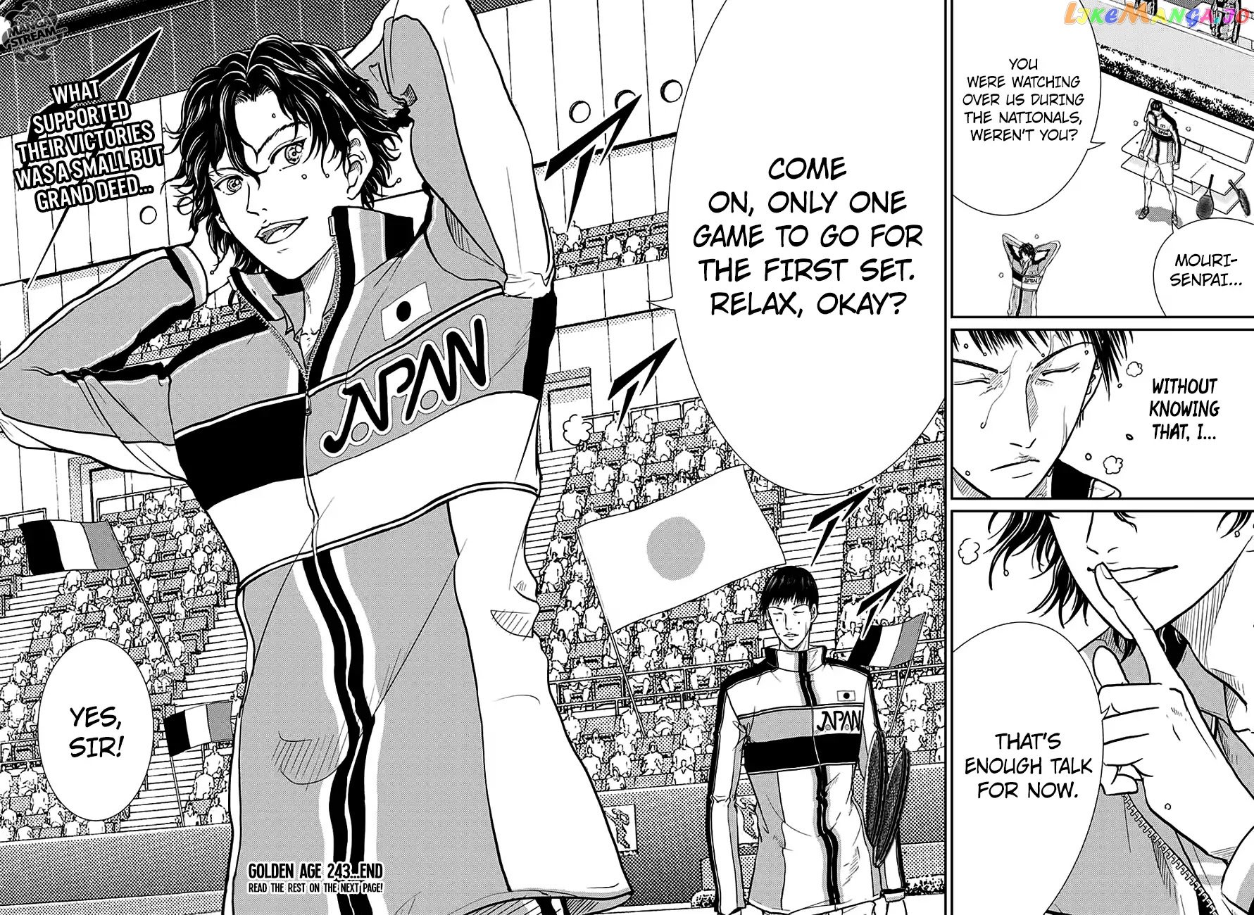 New Prince of Tennis chapter 243 - page 15