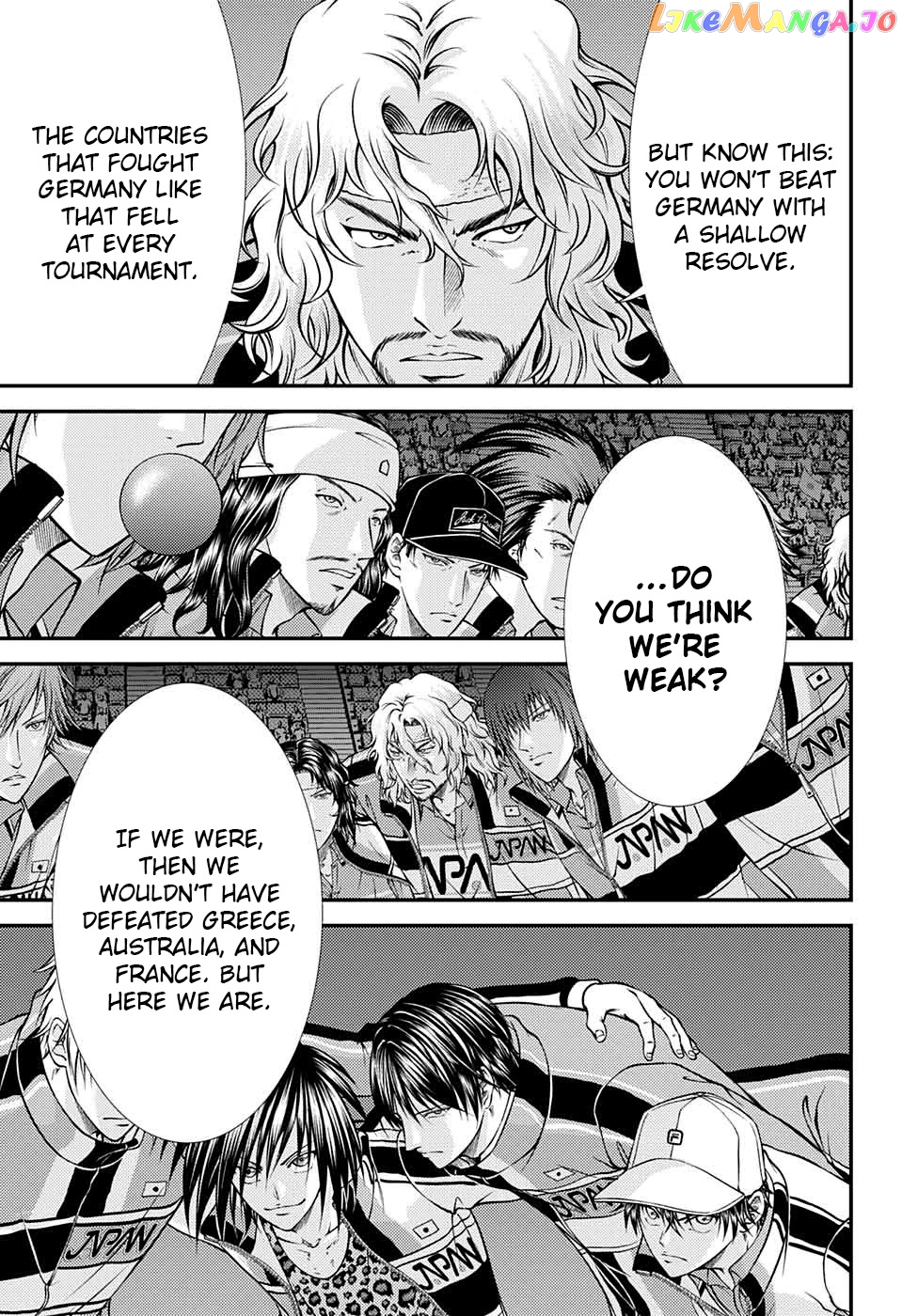 New Prince of Tennis chapter 273 - page 3