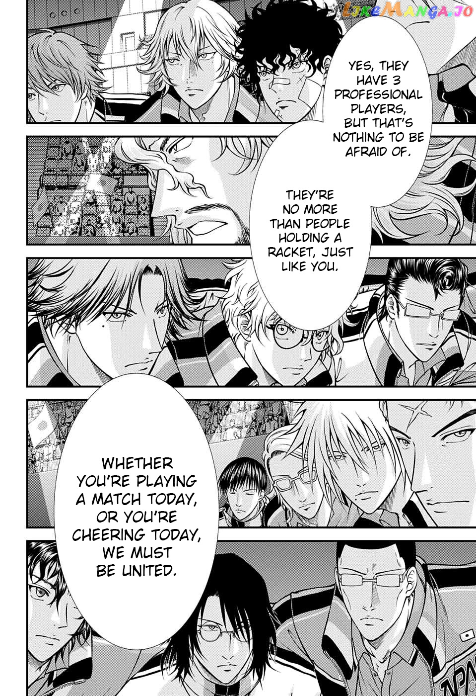 New Prince of Tennis chapter 273 - page 4